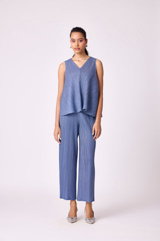 Nia Denim Print Set - Blue