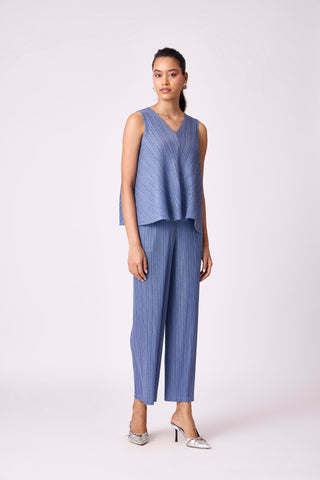 Nia Denim Print Set - Blue