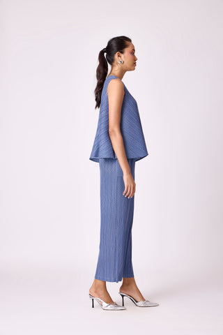 Nia Denim Print Set - Blue