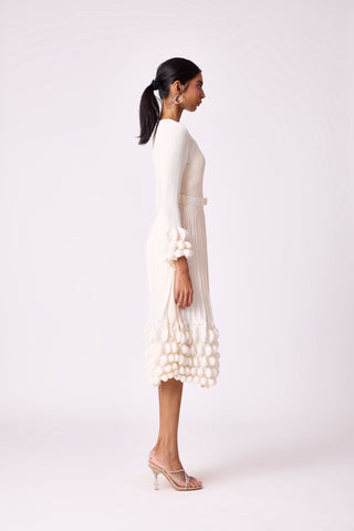 Carmen Dress - Ivory