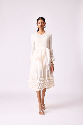 Carmen Dress - Ivory