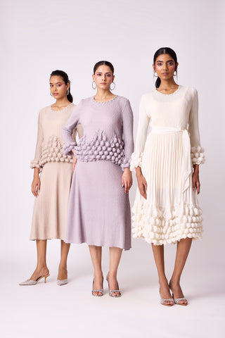 Carmen Dress - Ivory