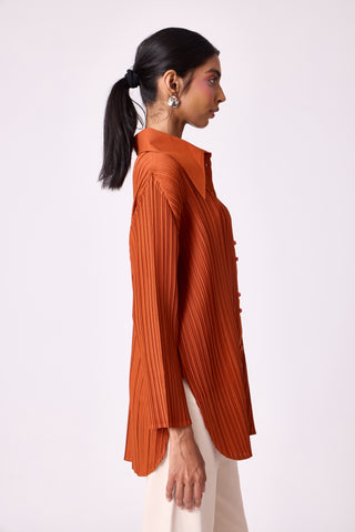 Demi Shirt - Rust Orange