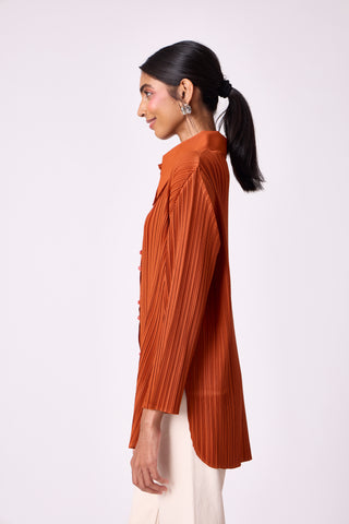 Demi Shirt - Rust Orange