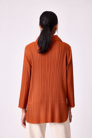 Demi Shirt - Rust Orange