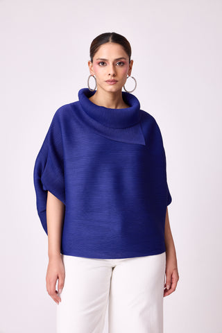 Sloane Batwing Top - Royal Blue