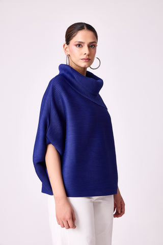 Sloane Batwing Top - Royal Blue