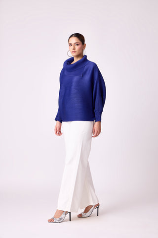 Sloane Batwing Top - Royal Blue