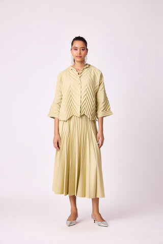 Amandine Set - Tea Green