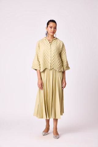 Amandine Set - Tea Green