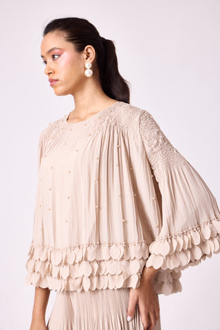 Tahira Petal Set - Oyster