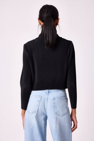 Beatrix Crop Jacket - Black