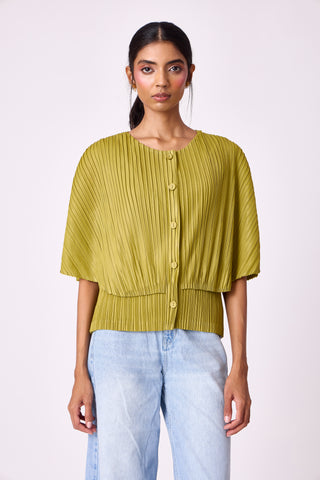 Zoe Shirt - Peridot Green