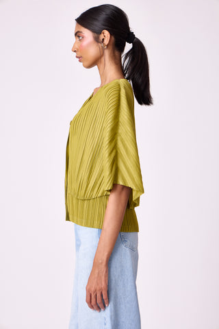 Zoe Shirt - Peridot Green