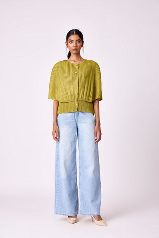 Zoe Shirt - Peridot Green