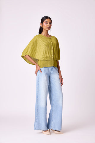 Zoe Shirt - Peridot Green