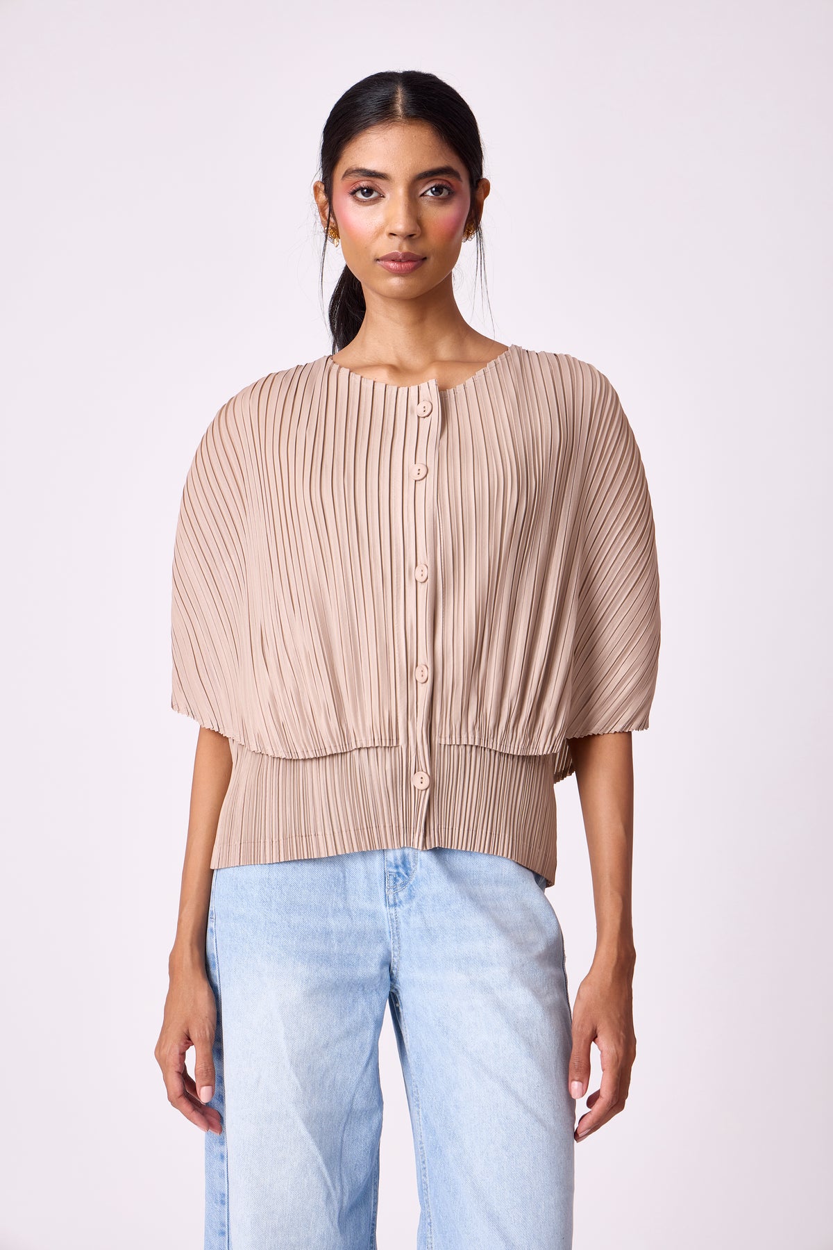 Zoe Shirt - Light Taupe