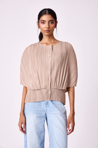 Zoe Shirt - Light Taupe