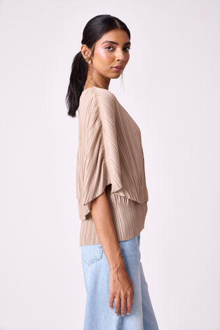 Zoe Shirt - Light Taupe