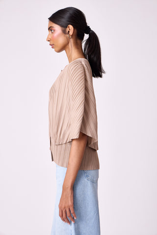 Zoe Shirt - Light Taupe