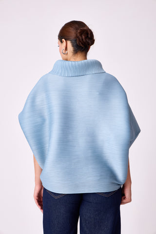 Sloane Batwing Top - Pale Blue
