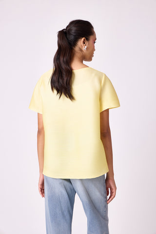 Ayla Top - Lemon Yellow