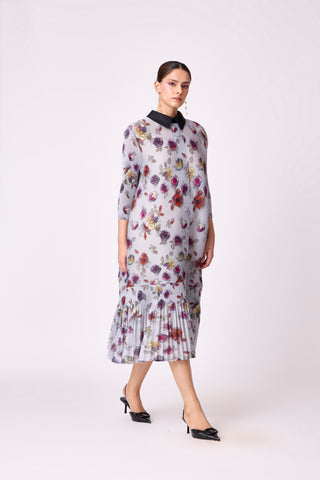 Betsy Shirt Dress - Grey