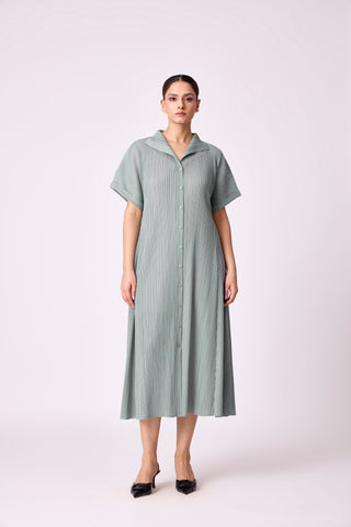 Triana Dress - Sage Mint