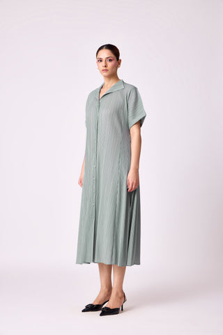 Triana Dress - Sage Mint