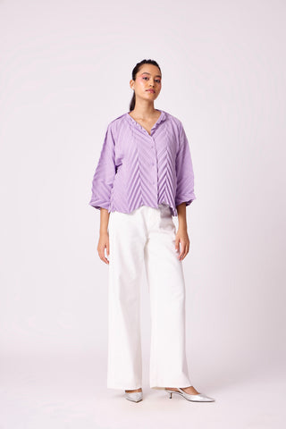 Amandine Shirt - Sweet Lavender