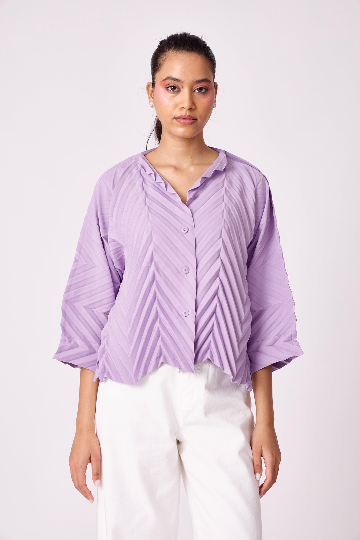 Amandine Shirt - Sweet Lavender