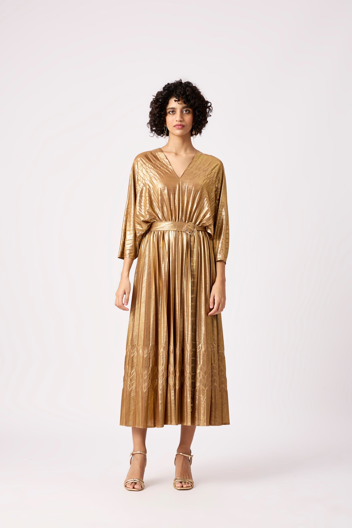 Adeline Maxi Dress - Gold