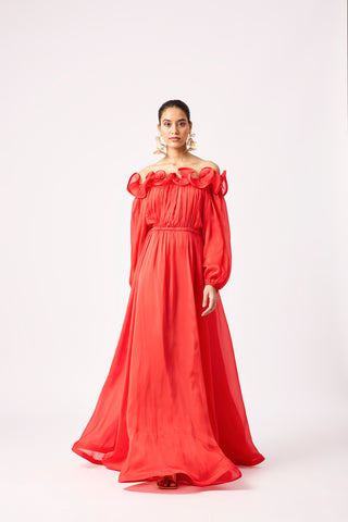 Madeline Organza Maxi