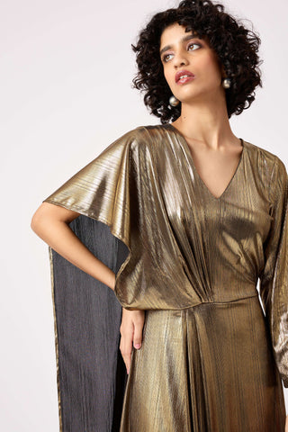 Analise Drape Maxi  - Dark Gold