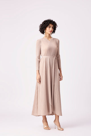 Amari Dress - Light Beige