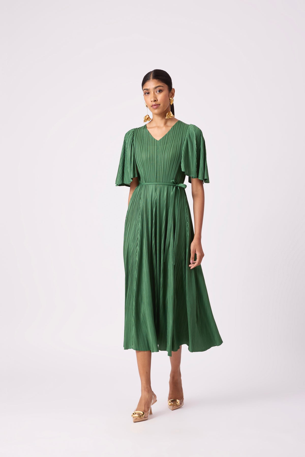Ingrid Dress - Green
