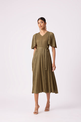 Ingrid Dress - Olive