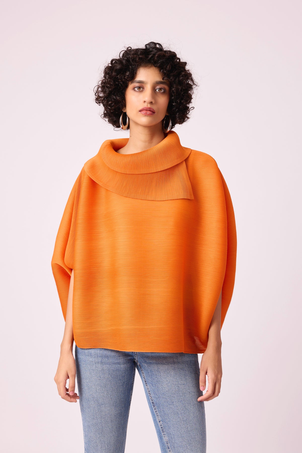 Sloane Batwing Top - Orange