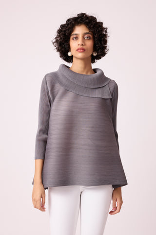 Hazel Top - Smoke Grey