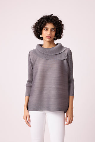 Hazel Top - Smoke Grey