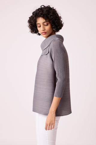 Hazel Top - Smoke Grey