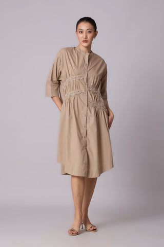 Tatum Dress - Khaki