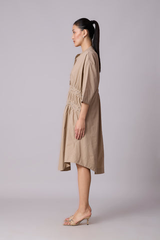 Tatum Dress - Khaki