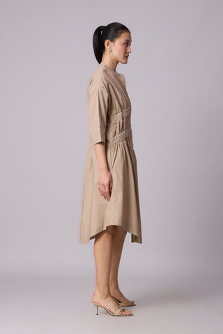 Tatum Dress - Khaki