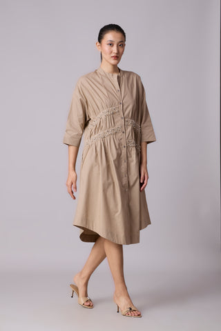 Tatum Dress - Khaki