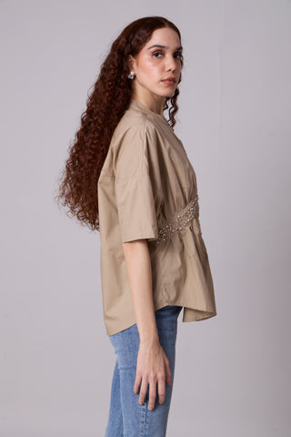 Tatum Shirt - Khaki