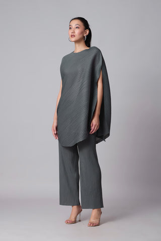 Lanna Tunic Set - Steel Grey