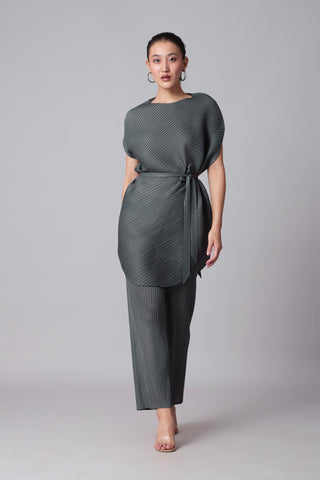 Lanna Tunic Set - Steel Grey