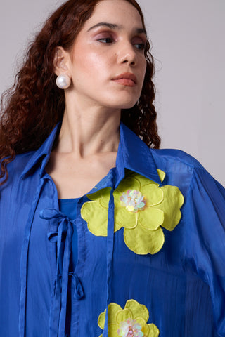 Jolie Shirt - Azure Blue