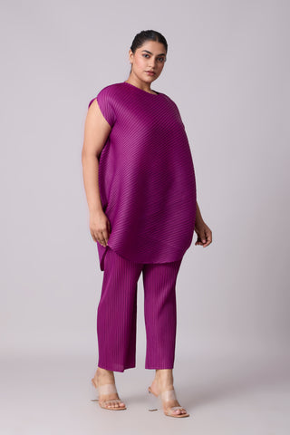 Lanna Tunic Set - Magenta